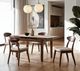Furniture of America® Croglio 5-Piece Rich Walnut Dining Table Set-0