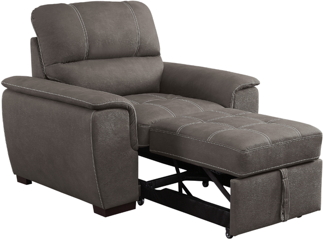 Homelegance Andes Chair With Pull Out Ottoman-3