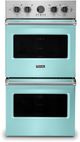Viking® 5 Series 27" Bywater Blue Professional Built In Double Electric Premiere Wall Oven-0