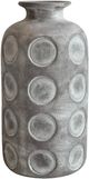 TOV Furniture Earthenware Aztec Gray Flower Vase-0