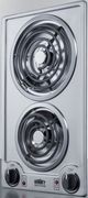 Summit® 12" Stainless Steel Electric Cooktop-1
