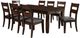 Furniture of America® Dickinson I 9-Piece Dark Cherry Dining Table Set-0