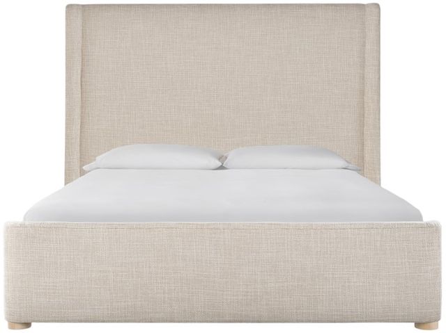 Universal Explore Home™ Modern Nomad Daybreak Solaz Sand King Upholstered Panel Bed-2