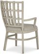 Currey & Company Norene Fog Gray Dining Armchair-3