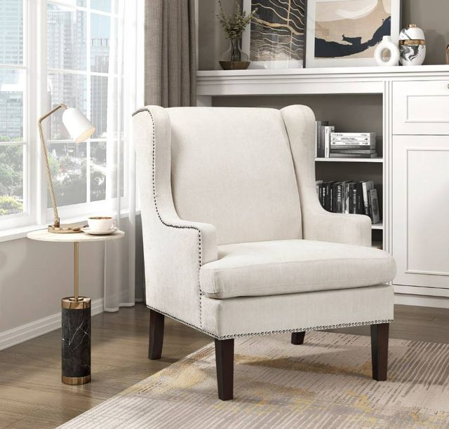 Homelegance® Myles Beige Accent Chair-1