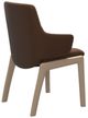 Stressless® by Ekornes® Customizable Mint Large Low Back Dining Arm Chair with Rounded Legs-3
