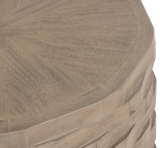 Crestview Collection Baker Beige Round End Table-1
