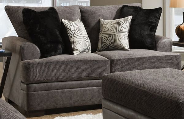 Peak Living Akan Graphite Loveseat-0