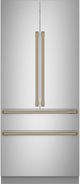 Café™ Brushed Bronze Refrigeration Handle Kit-1