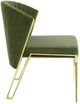 ACME Furniture Fallon 2-Piece Green/Gold Side Chair Set-2