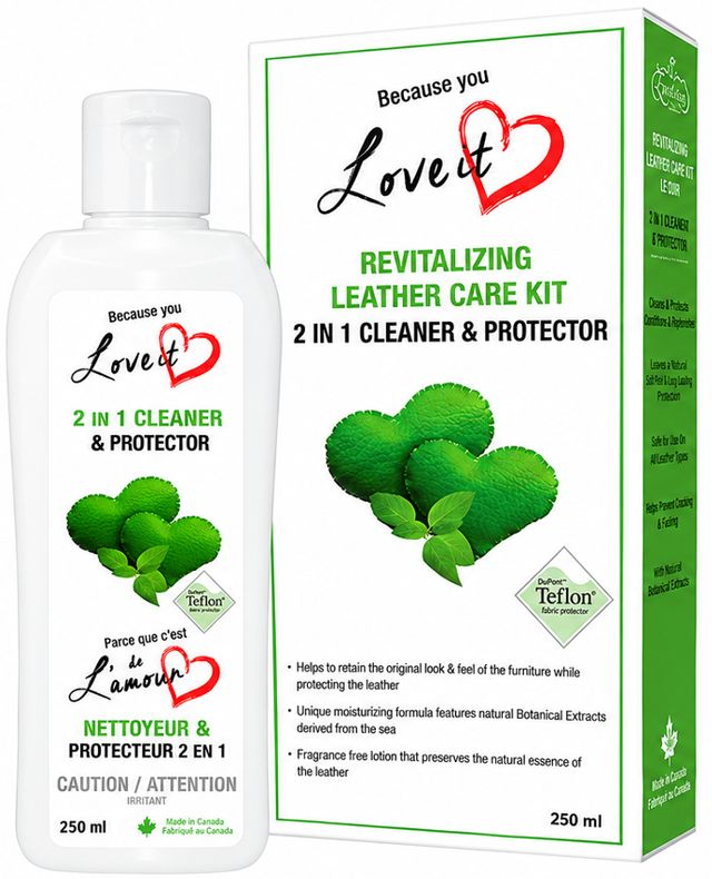 Excelsior® Revitalizing Leather 2 in 1 Cleaner and Protector Care Kit-0
