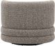 TOV Furniture Astor Heathered Gray Swivel Hotel Lounge Chair-5