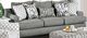 Furniture of America® Verne Bluish Gray Loveseat-2