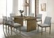Furniture of America® St. Gallen 7-Piece Light Gray/Natural Tone Dining Set-1