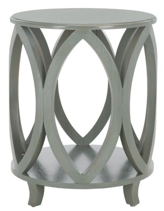 Safavieh Janika Ash Gray Accent Table-1