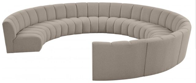 Meridian Furniture Infinity 10-Piece Taupe Modular Sectional-0