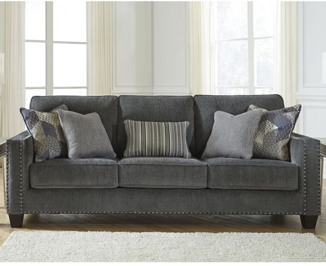 Benchcraft® Gavril Smoke Sofa-1