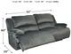 Signature Design by Ashley® Clonmel Charcoal Two Seat Reclining Power Sofa-1