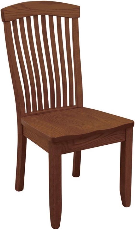 Urban Collections by Yutzy Woodworking Empire Brown Dining Side Chair-0