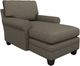 Best® Home Furnishings Customizable Reyona Chaise Lounge with Espresso Legs-0