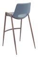 Zuo® Desi Gray Set of 2 Bar Chairs-4