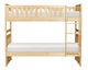 Homelegance® Bartly Natural Pine Twin Over Twin Bunk Bed-2