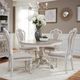 Liberty Furniture Magnolia Manor 5-Piece Antique White/Ivory/Weathered Bark Optional Upholstered Dining Set-1