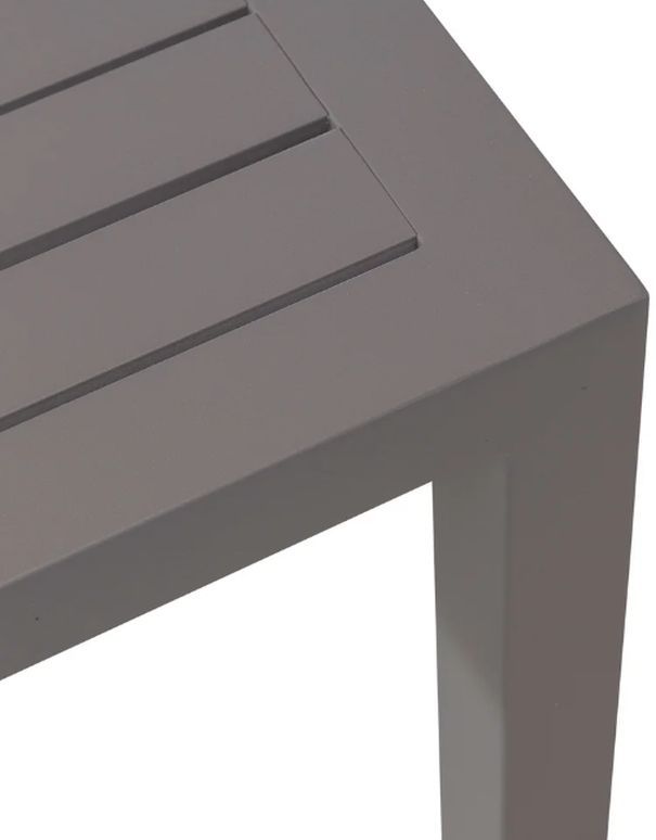 Liberty Furniture Plantation Key Granite Cast Aluminum Outdoor End Table-3