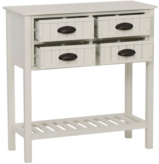 Powell® Blume Antique White Console-1