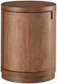 aspenhome® Caden Spiced Caramel Round Chairside Table-0