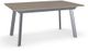 Amisco Customizable Nexus Thermo Fused Laminate Extendable Table with Metal Legs-0