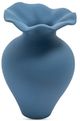 Moe's Home Collection Ruffle Blue 12" Decorative Vessel-0