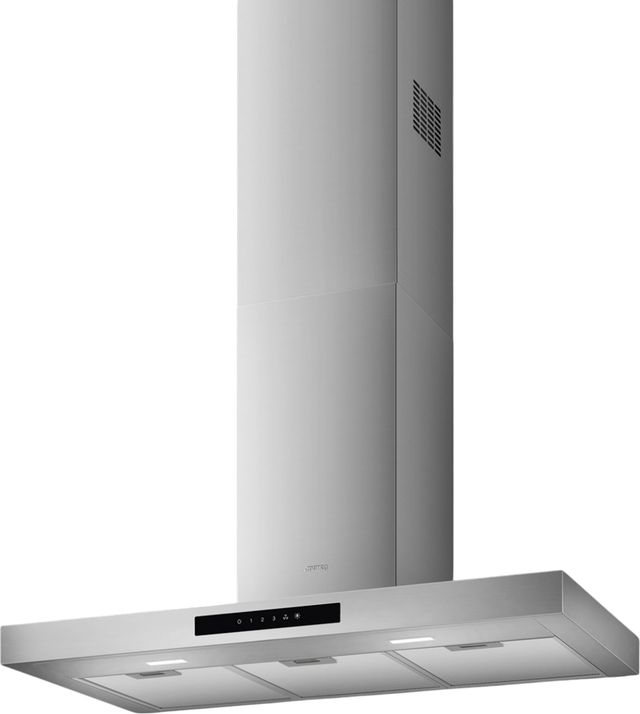 Smeg 36" Stainless Steel Wall Mounted Range Hood-3