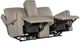 Hooker® Furniture SS Somers Dark Taupe Power Reclining Loveseat with Power Headrest and Console-4