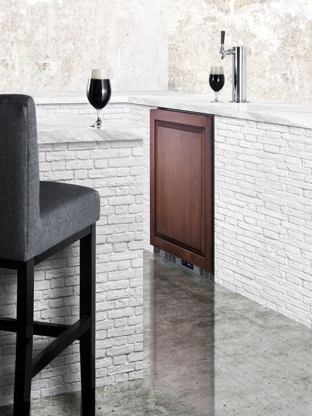 Summit® 24" Panel Ready Built In Kegerator-2