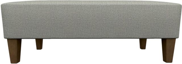 Best® Home Furnishings Customizable Kenai Bench with Dark Walnut Legs and Two Pillows-1