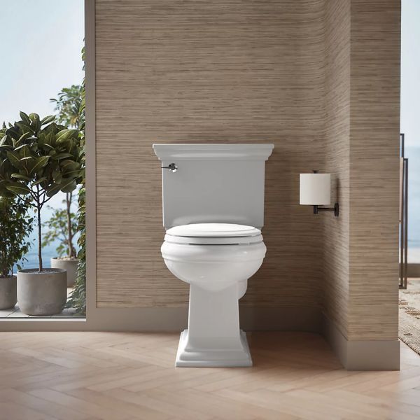 KOHLER® Rutledge® White Nightlight Readylatch® Quiet-Close™ Round-Front Toilet Seat-3