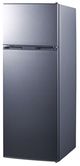 Summit® 22" 7.4 Cu. Ft. Stainless Look Top Freezer Refrigerator-1