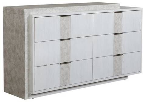 Liberty Furniture Mirage 5-Piece Wire Brushed White Bedroom Set-2