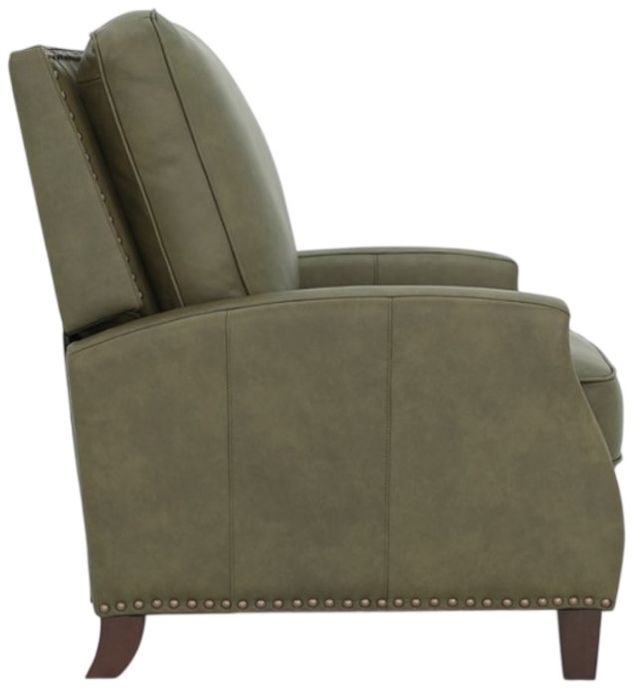 BarcaLounger® Melrose Oasis Olive Leather Manual Recliner-4