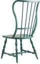 Hooker® Furniture Sanctuary Sky High Azure Blue Spindle Dining Side Chair-2