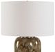 Uttermost® Torrence Caramel/Chocolate/Cream Glaze Table Lamp-5