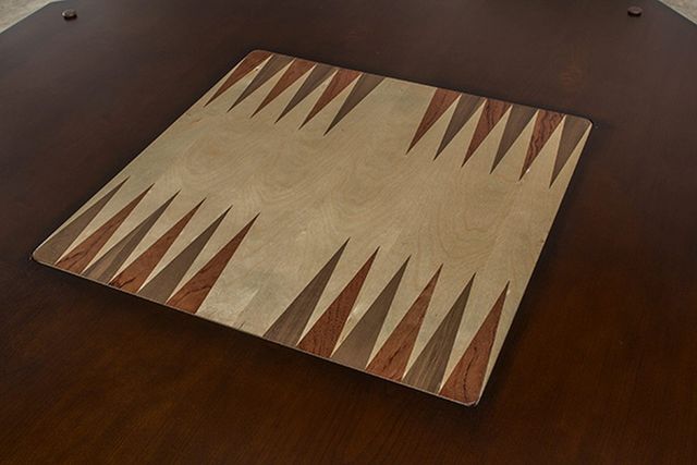 HH2 Home Ambassador Medium Brown Cherry Game Table-3