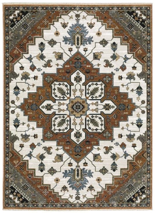Oriental Weavers™ Keira 5'x8' Style 3 Area Rug-0