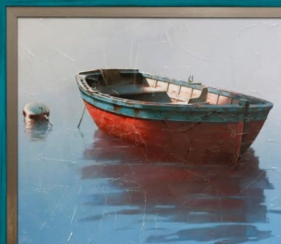 Stylecraft Red Dory Wall Art-1
