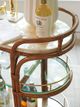 Tommy Bahama® Furniture Palm Desert Toscana Rattan Brown/White Mobile Bar Cart-3