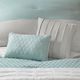 Olliix by 510 Design Tinsley Seafoam/Grey California King 8 Piece Comforter Set-5