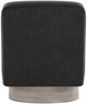 Bernhardt Marley Bernhardt Living Black Leather Swivel Chair-3