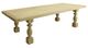 YHD Lynchart Farm Brown Extension Dining Table-0