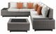 ACME Furniture Salena 5-Piece Beige/Gray Wicker Outdoor Conversation Set-0